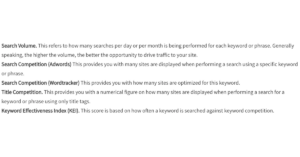 Tools to Test Keywords
